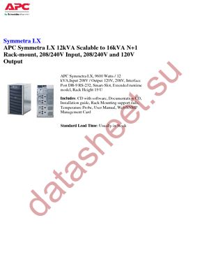 SYA12K16RMP datasheet  